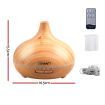 300ml 4-in-1 Aroma Diffuser Light Wood 7-colour LED Night Light