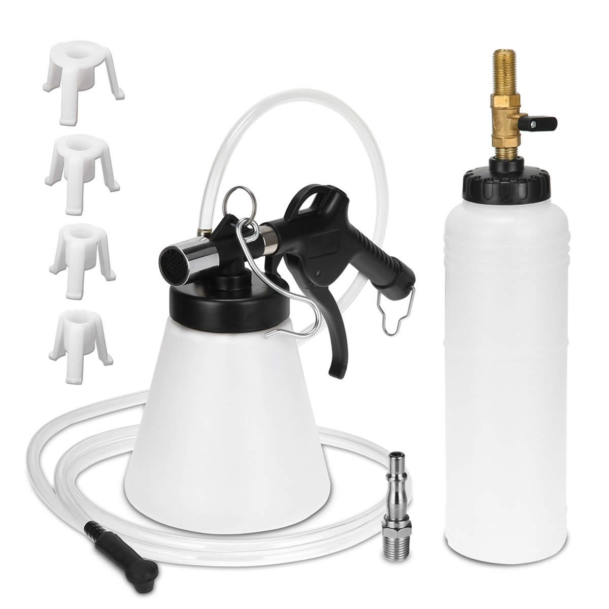 1L Air Brake Bleeder Kit Clutch Vacuum Bleeding Extractor Fluid Fill