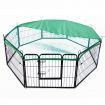 Net Cover Green for Pet Playpen Dog Cage 32  inches
