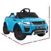 Rigo Kids Electric Ride On Car SUV Range Rover-inspired Toy Cars Remote 12V Blue