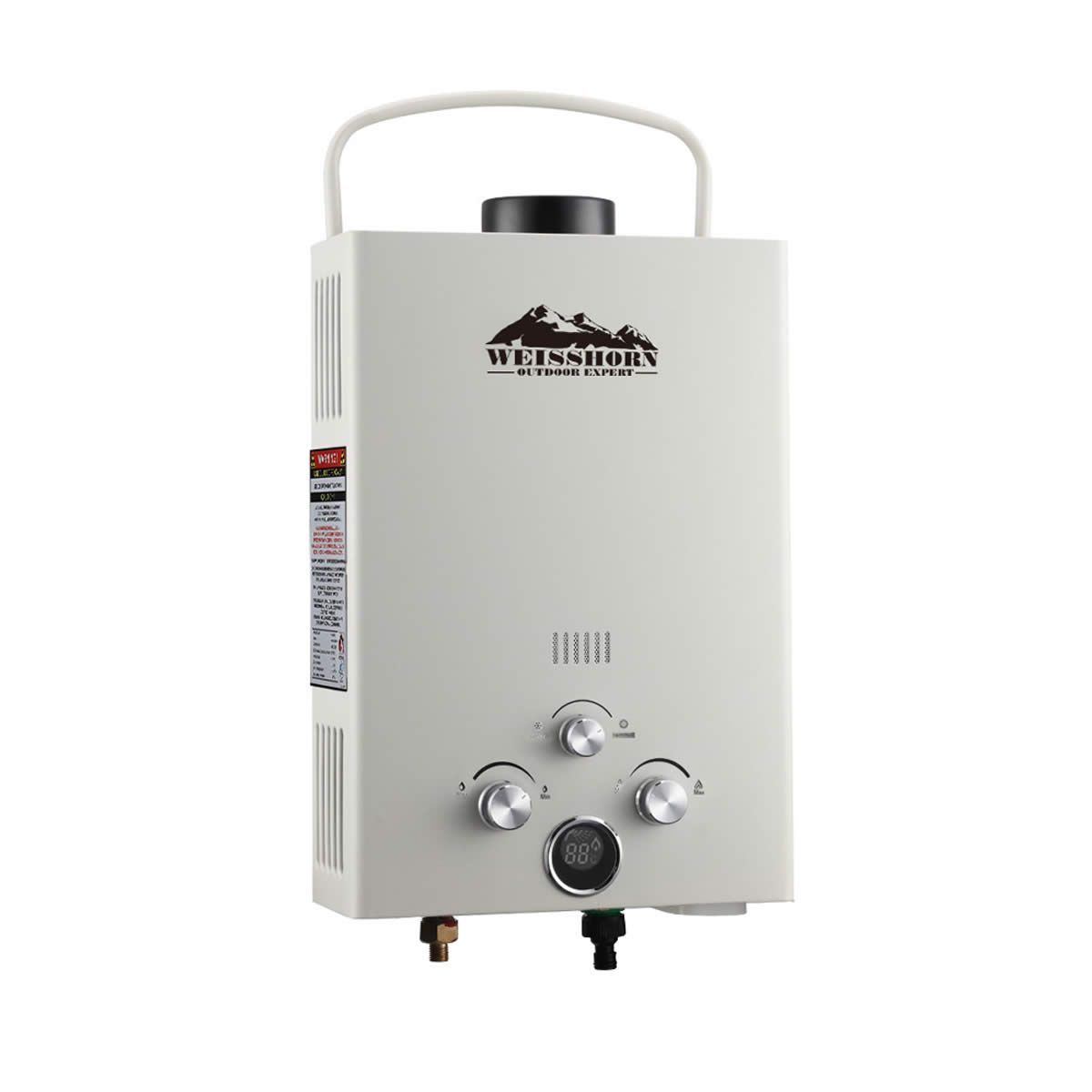 Weisshorn Outdoor Gas Water Heater - Beige