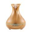 400ml 4-in-1 Aroma Diffuser with Remote Control - Light Wood