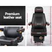 Giantz Tractor Seat Forklift Excavator Truck Universal Backrest Chair PU Leather