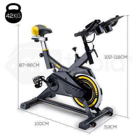 proflex spn850 28kg flywheel commercial spin bike