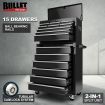 15 Drawer Tool Box Cabinet - Black