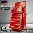 15 Drawer Tool Box Cabinet - Red