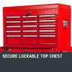 15 Drawer Tool Box Cabinet - Red