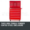 15 Drawer Tool Box Cabinet - Red