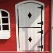 Wooden Cottage Kids Playset Outdoor Cubby House