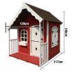 Wooden Cottage Kids Playset Outdoor Cubby House