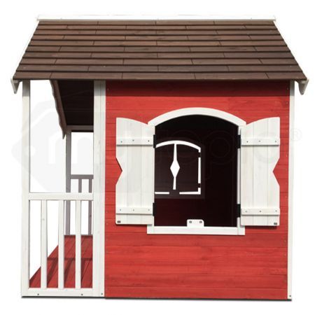 Wooden Cottage Kids Playset Outdoor Cubby House