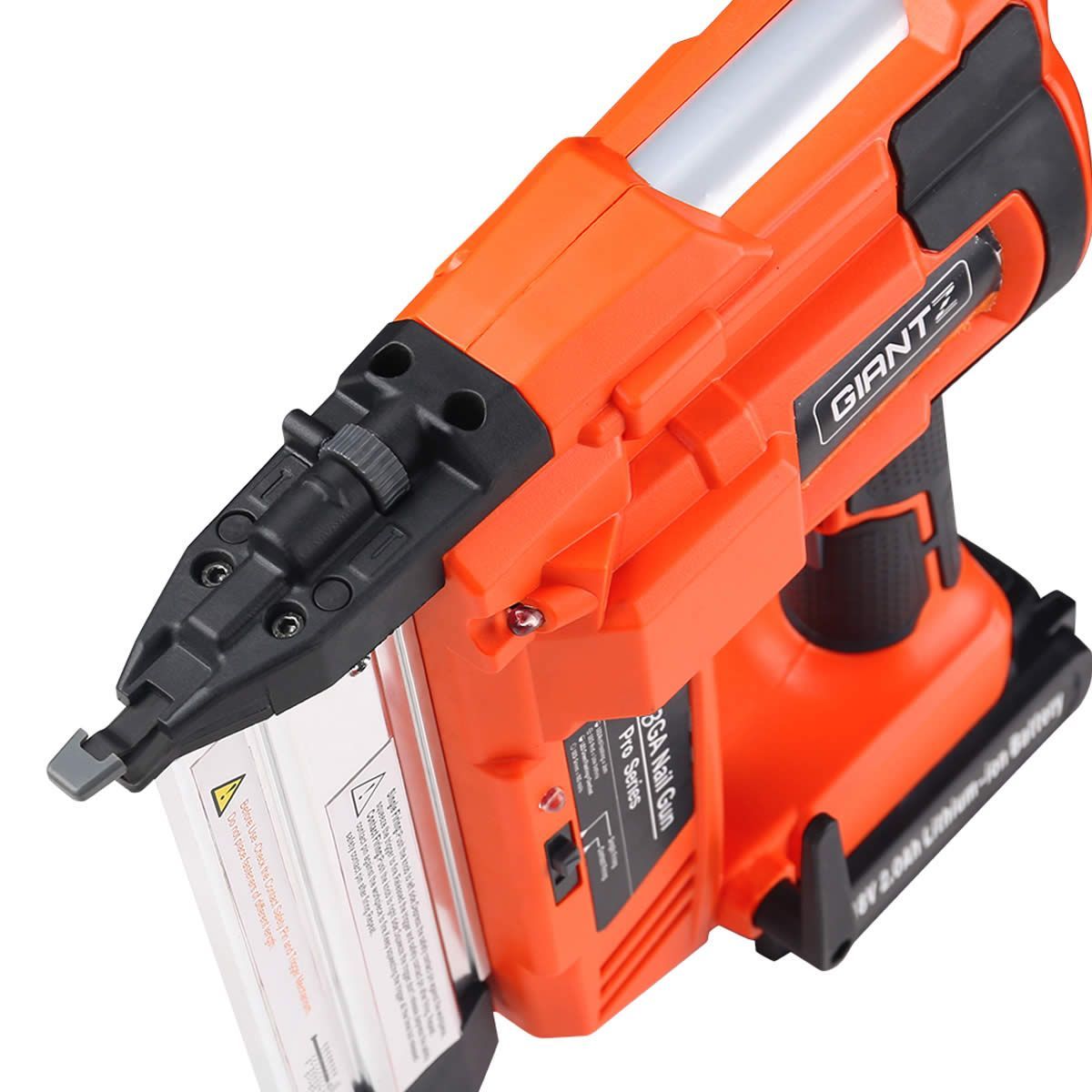 2-in-1 Nail Gun with 20V Lithium-ion Battery | Crazy Sales