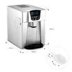 Maxkon 3L Portable Bullet Ice Maker Machine Water Dispenser Home Commercial Fast Freezer