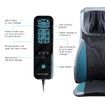 Full Body Neck Back Massager Shiatsu Massage Chair Car Seat Cushion - Blue