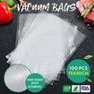 100PCS Vacuum Sealer Bags Embossed Pre-cut Food Saver Bags BPA Free 15x30CM