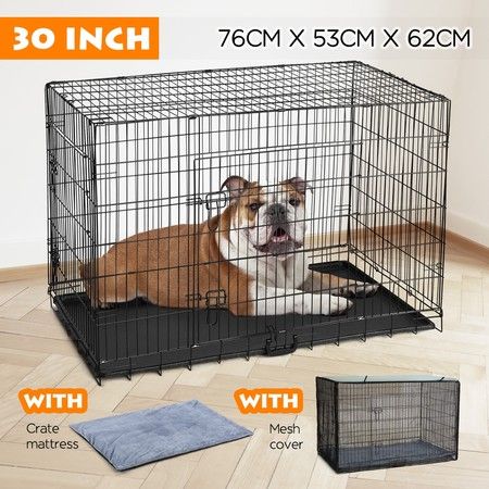 30 in dog crate