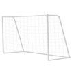 180CM Metal Soccer Goal Portable Football Net Frame Backyard Park Training Set