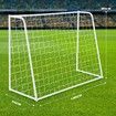 120CM Metal Soccer Goal Portable Football Net Frame Backyard Park Training Set