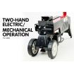 Yukon 7 Ton Electric Log Splitter with Side Protectors Axe Wood Cutter