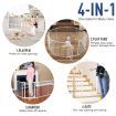 Pet Playpen Safety Gates Fence Enclosure Toddler Child Barrier Kids Baby Interactive Activity Centre 10 Panels 4 in 1