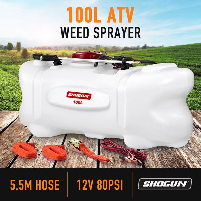 NEW 100L ATV WEED SPRAYER 12V PUMP TANK CHEMICAL GARDEN FARM WATER SPRAYING BestDeals.co.nz