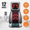 Full Body Neck Back Massager Shiatsu Massage Chair Car Seat Cushion - Grey