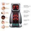 Full Body Neck Back Massager Shiatsu Massage Chair Car Seat Cushion - Grey