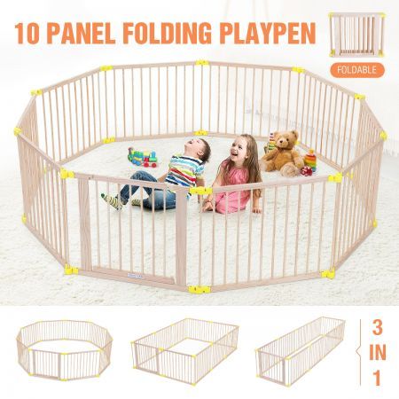 10 panel baby gate