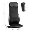 Full Body Back Neck Car Seat Massager Cushion Shiatsu Massage Chair Pad w/Heat - Black