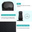 Full Body Back Neck Car Seat Massager Cushion Shiatsu Massage Chair Pad w/Heat - Black