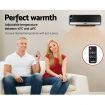 2000W Wall Mounted Panel Heater - Black