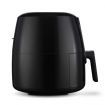 7L Oil Free Air Fryer with Food Divider - Black