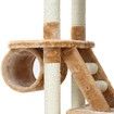 Cat Tree Tower Scratching Post Pole Climbing Scratcher Gym Pet Modern Play House with Perch Multi Levels 178cm Tall