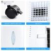 10L Evaporative Air Cooler Fan Ionizer/Humidifier Remote Control Conditioner