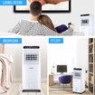 10L Evaporative Air Cooler Fan Ionizer/Humidifier Remote Control Conditioner