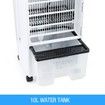 10L Evaporative Air Cooler Fan Ionizer/Humidifier Remote Control Conditioner