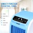 MAXKON 7L Evaporative Air Cooler Quiet Fan Ionizer Button 3 Modes W/Remote Control Blue