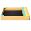 Kids Sand Pit Outdoor Play Set Sandbox Wooden Sandpit Children Toy w/Cover