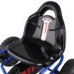 Rigo Kids Pedal Go Kart Ride On Toys Racing Car Adjustable Seat Blue