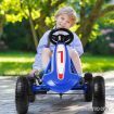 Rigo Kids Pedal Go Kart Ride On Toys Racing Car Adjustable Seat Blue