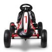 Rigo Kids Pedal Go Kart Ride On Toys Racing Car Adjustable Seat Red