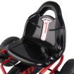 Rigo Kids Pedal Go Kart Ride On Toys Racing Car Adjustable Seat Red