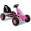 Rigo Kids Pedal Go Kart Ride On Toys Racing Car Adjustable Seat Pink