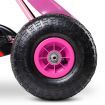 Rigo Kids Pedal Go Kart Ride On Toys Racing Car Adjustable Seat Pink