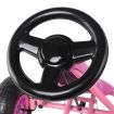 Rigo Kids Pedal Go Kart Ride On Toys Racing Car Adjustable Seat Pink