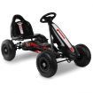 Rigo Kids Pedal Go Kart Ride On Toys Racing Car Adjustable Seat Black