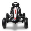 Rigo Kids Pedal Go Kart Ride On Toys Racing Car Adjustable Seat Black