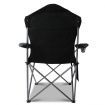 Set of 2 Portable Folding Camping Arm Chair - Grey