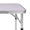 Portable Folding Camping Table Adjustable Height