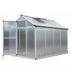 Greenfingers Greenhouse Aluminium Green House Garden Shed Greenhouses 2.42x1.9M